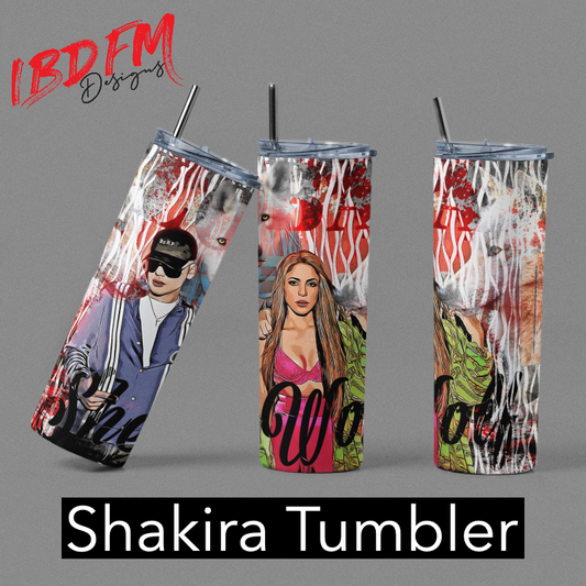 Shakira & Bzrp Tumbler