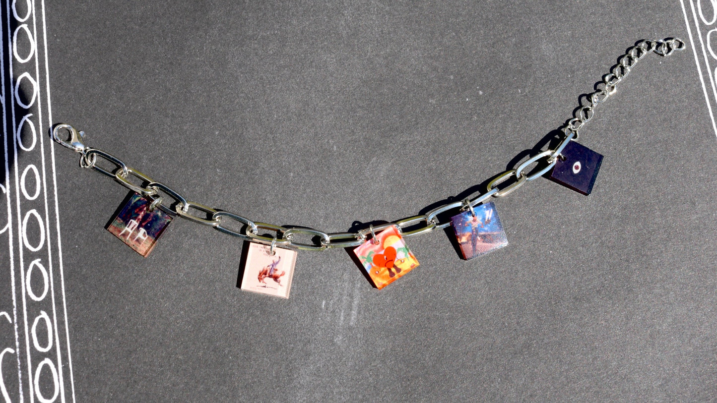 Bad Bunny Album Charm Bracelet